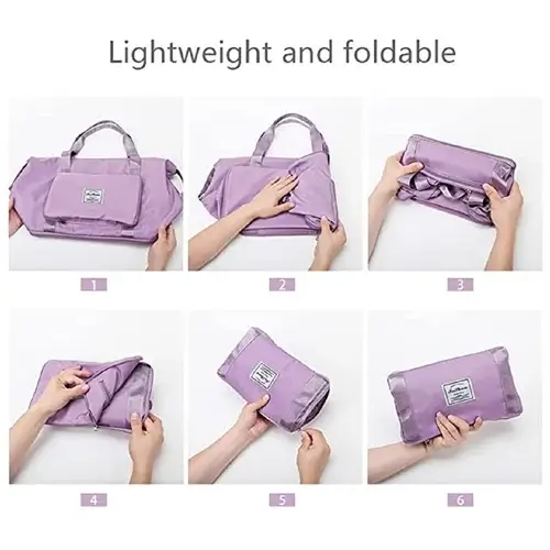 Image depicting foldable bag as lightweight and foldable